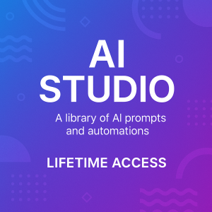 AI Studio Plus – Lifetime Access